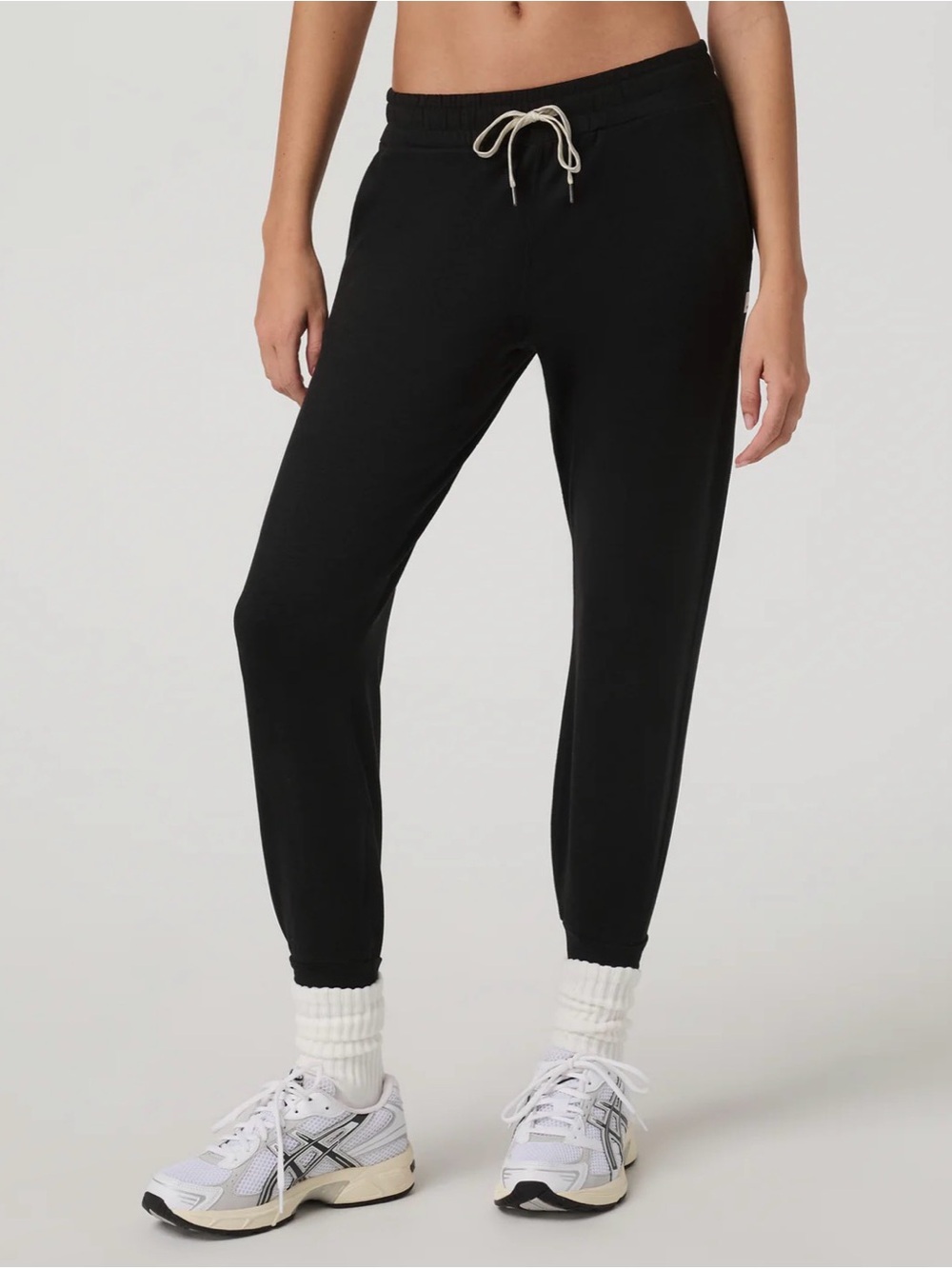 Vuori halo essential hoodie + jogger set black heather size xs - Picture 3 of 3